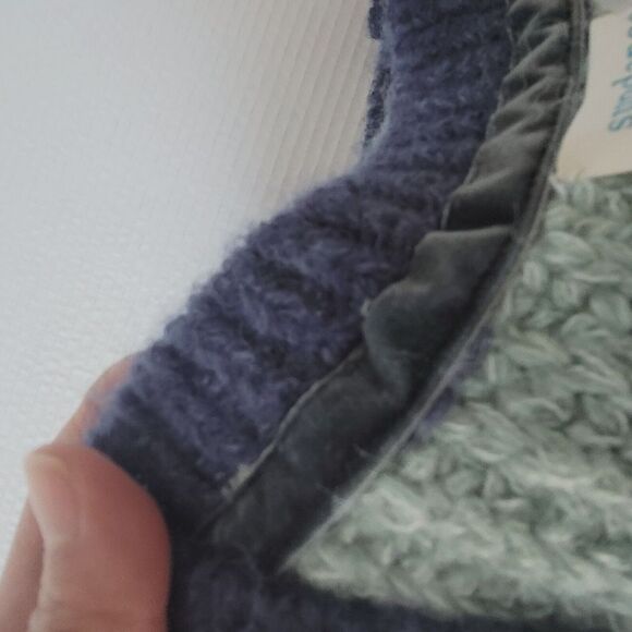 NWT Sundance Judy Womens Colorblock Cardigan Sweater Green Blue Size XS - Picture 14 of 14